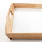 KLACK Tray, rubberwood, 38x58 cm