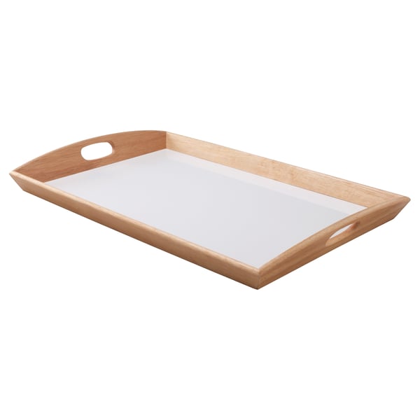 KLACK Tray, rubberwood, 38x58 cm