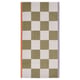 Option: KLASSRUM Rug, flatwoven, white/green, 60x120 cm