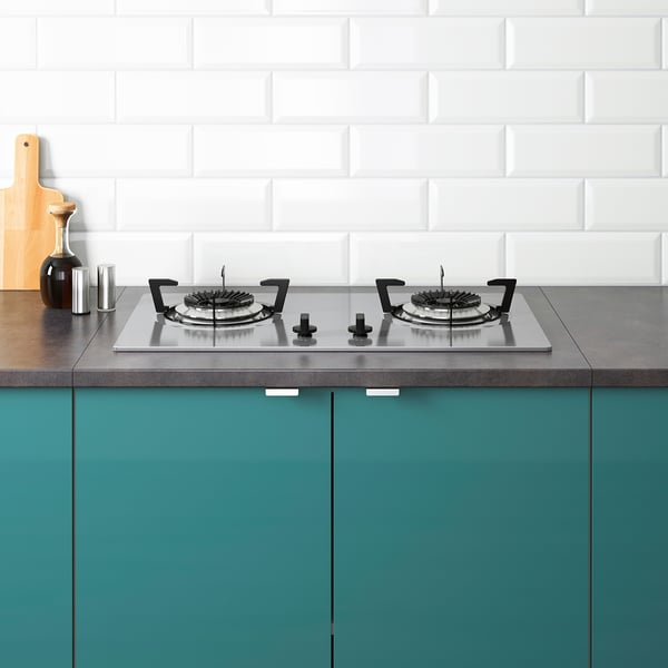 KNOXHULT Kitchen - high-gloss blue-turquoise - IKEA