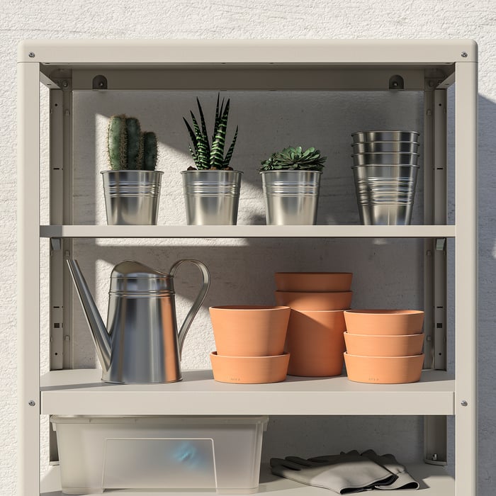 KOLBJÖRN shelving unit in/outdoor, 80x35x162 cm IKEA Malaysia