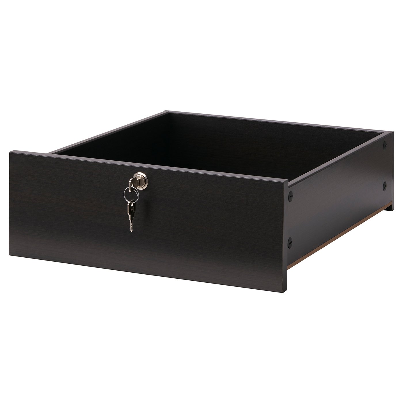 KOMPLEMENT Lockable drawer blackbrown IKEA