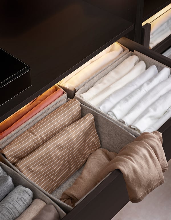 KOMPLEMENT Shelf, blackbrown, 100x58 cm IKEA