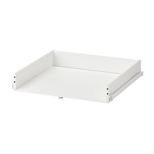 KONSTRUERA Drawer without front, white, 15x60 cm