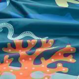 KURA Bed tent, ocean animals pattern