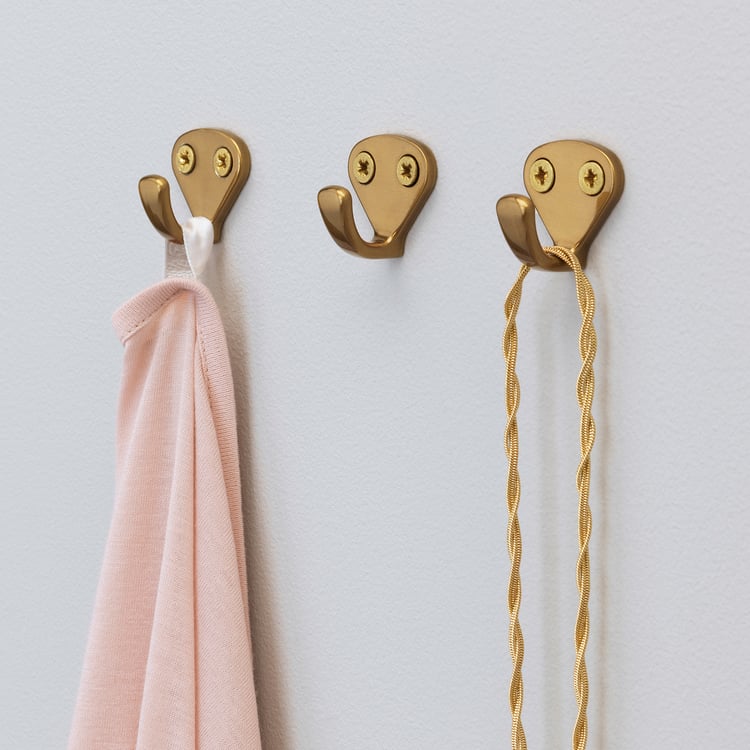 KVASP Hook, brasscolour IKEA