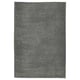 LANGSTED Rug, low pile, light grey, 133x195 cm