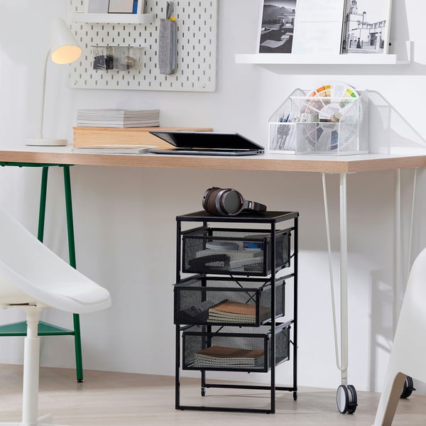 LENNART Drawer unit, black
