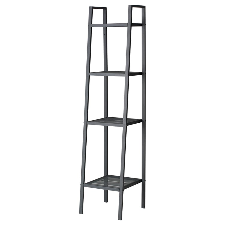 LERBERG shelf unit, dark grey, 35x148 cm IKEA Malaysia