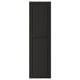 Option: LERHYTTAN Door, black stained, 40x140 cm