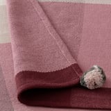 LINDSVÄRMARE Throw, multicolour handmade, 110x170 cm