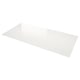 LOCKEBO recycled glass worktop, clear, rectangular, smooth surface.