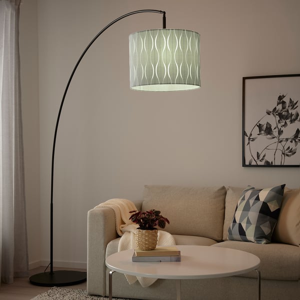 Silver Floor Lamp Arc Ikea Latitude Run® 3 Lights Modern Arc Tree