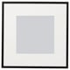Option: LOMVIKEN Frame, black, 32x32 cm