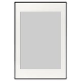 LOMVIKEN Frame, black, 61x91 cm