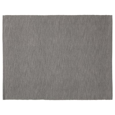 MÄRIT Place mat, grey, 35x45 cm