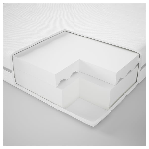 malfors foam mattress firm white 140x200 cm ikea