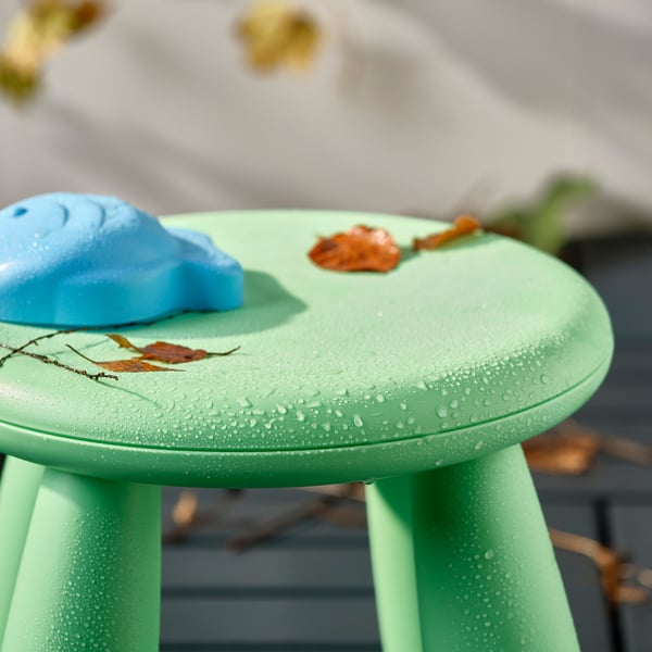 MAMMUT Children's stool, in/outdoor/light green