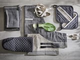 MARIATHERES Tea towel, grey, 50x70 cm