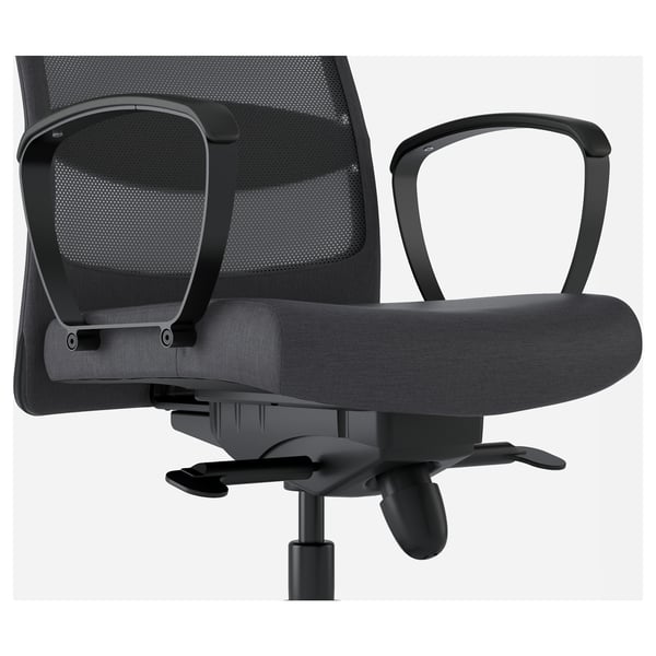 MARKUS Office chair, Vissle dark grey - IKEA