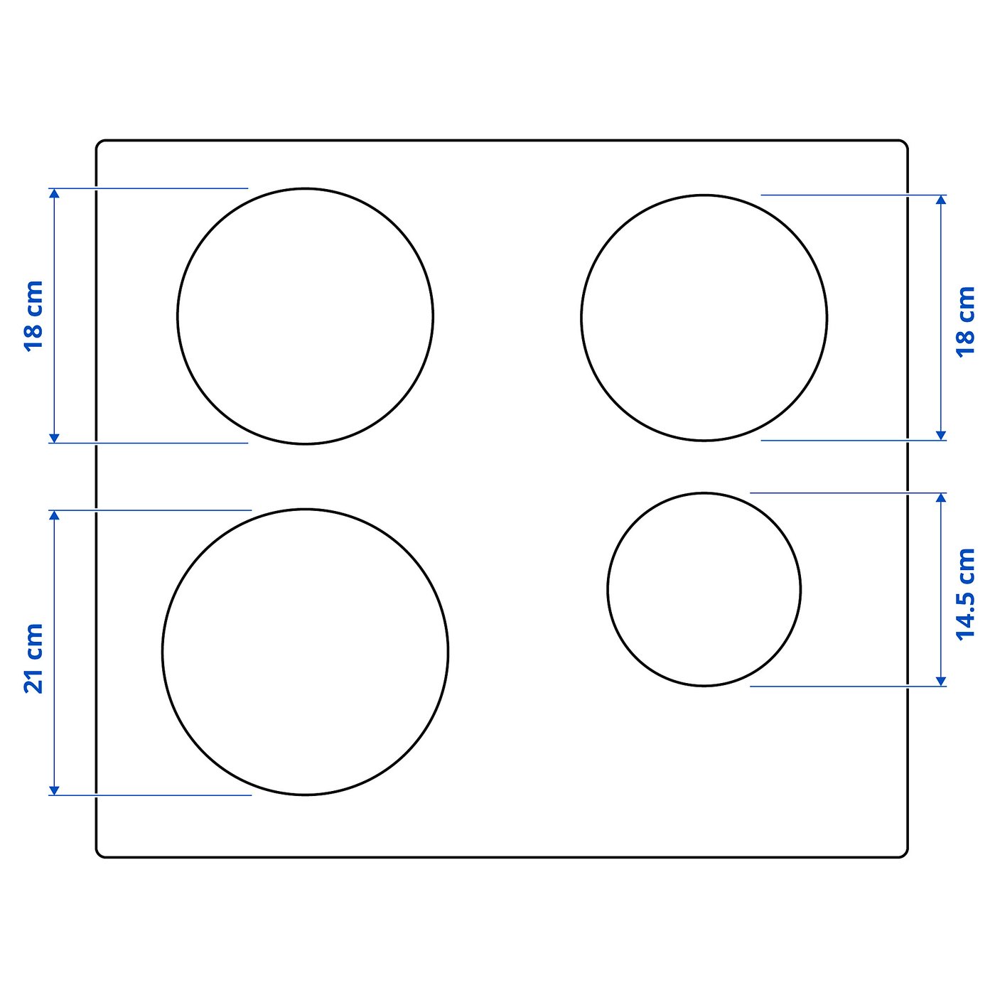 MATMÄSSIG Induction hob - IKEA 300 black 59 cm — image 7