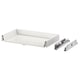 Option: MAXIMERA Drawer, low, white, 60x37 cm