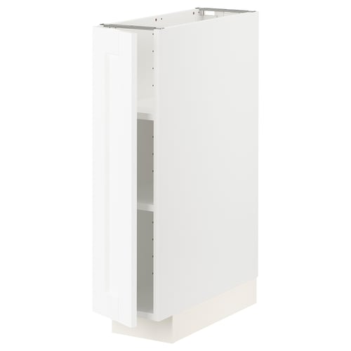 METOD kitchen unit - white. Modern design with adjustable shelves, sturdy construction.