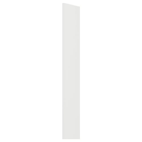METOD cabinet trim, white plastic.
