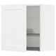 METOD Wall cabinet with dish drainer, white Enköping/white wood effect, 60x37x60 cm
