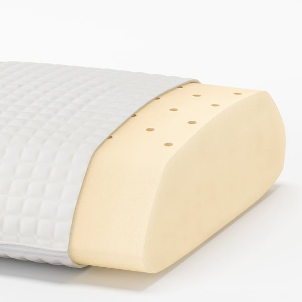 MJÖLKKLOCKA Ergonomic pillow, side/back sleeper, 41x71 cm