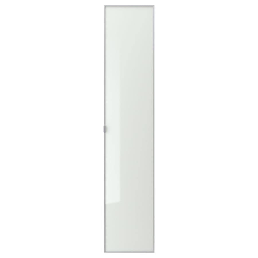 MORLIDEN Glass door, aluminium, 40x192 cm IKEA