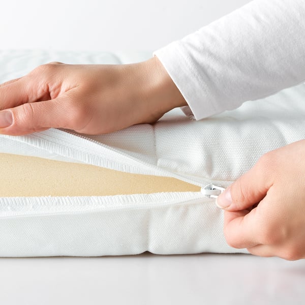 MOSHULT Foam mattress - firm/white - IKEA