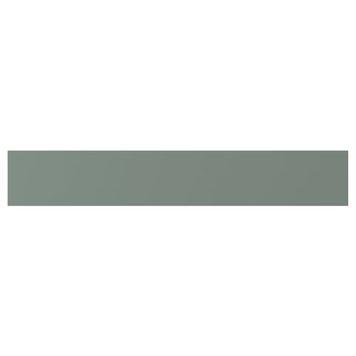 NICKEBO drawer, grey-green, rectangular, smooth matte surface.