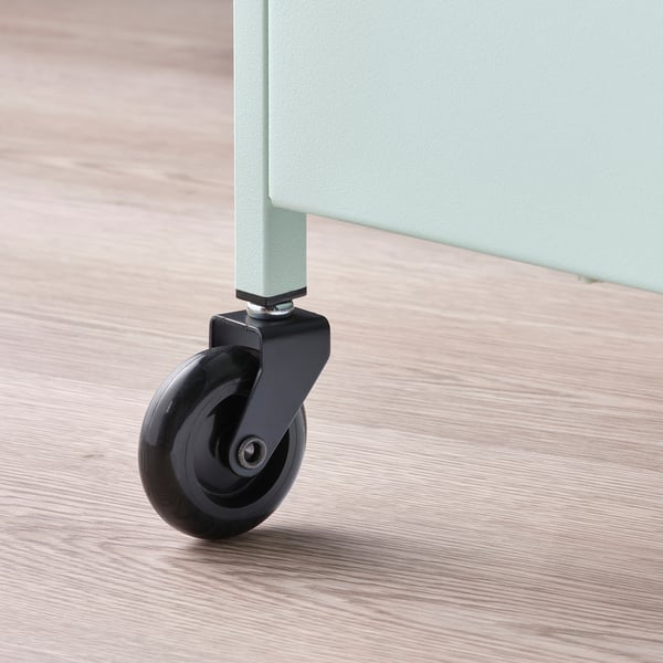NISSAFORS Trolley, pale green, 50.5x30x83 cm