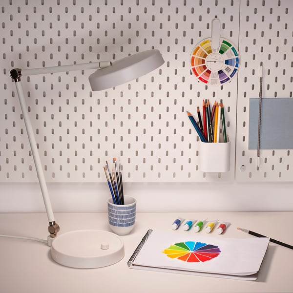 ORSALA LED work lamp, dimmable white