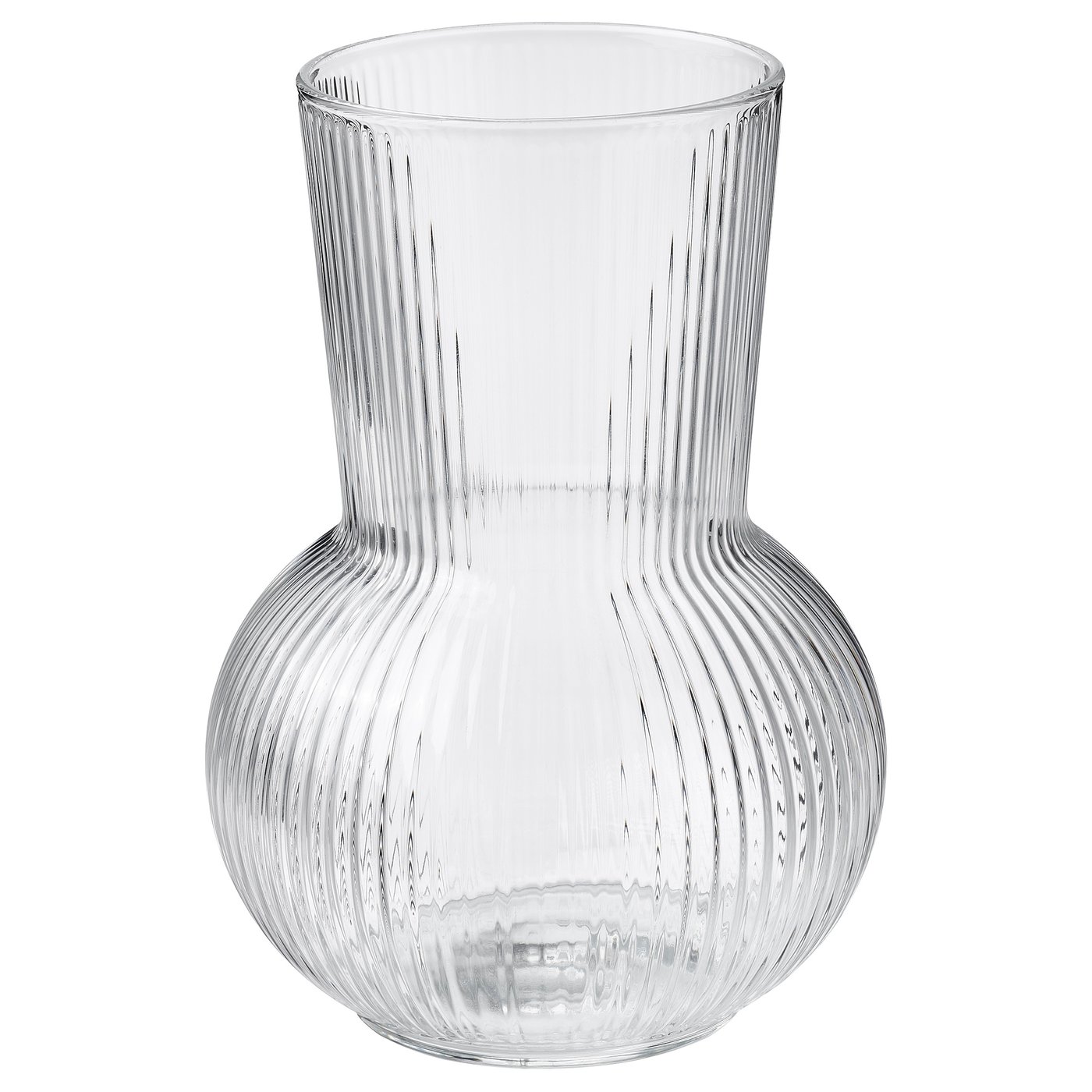 PÅDRAG vase, clear glass, 17 cm IKEA Malaysia