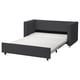 PÄRUP 2-seat sofa-bed, Gunnared dark grey