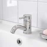 PILKÅN Wash-basin mixer tap with strainer, chrome-plated