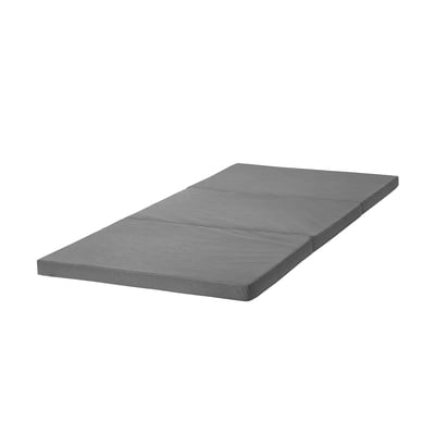 RÅHOLT Guest mattress, grey, 91x190 cm