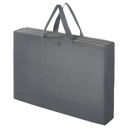 Gb RÅHOLT grey foldable mattress bag, fabric.