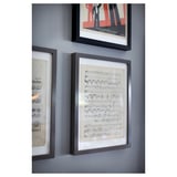 RIBBA Frame, black, 21x30 cm