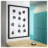 RIBBA Frame, black, 50x70 cm