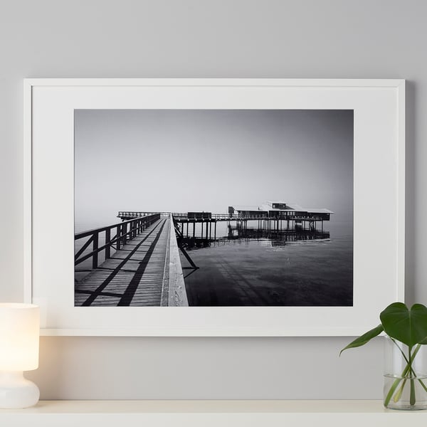RIBBA Frame, white, 61x91 cm