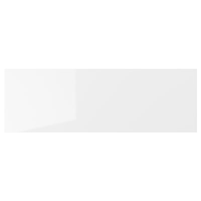 RINGHULT Drawer front, high-gloss white, 60x20 cm