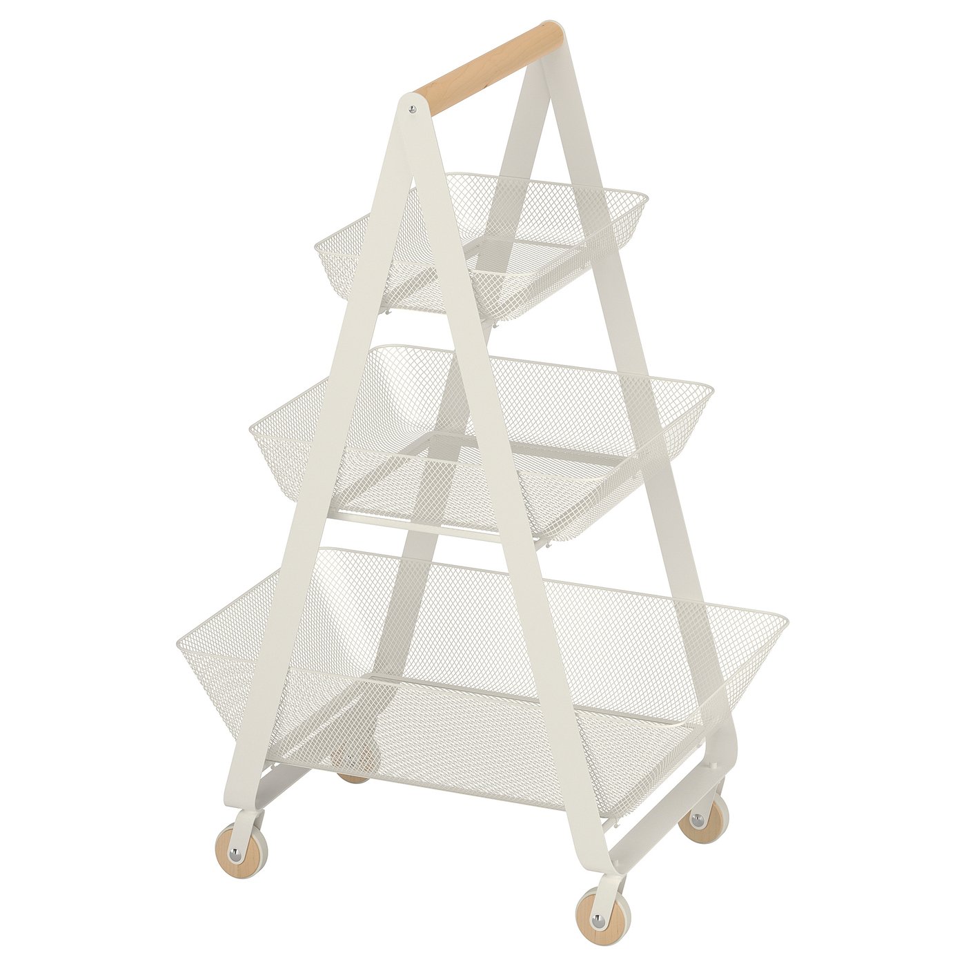 RISATORP trolley, white, 57x39x86 cm IKEA Malaysia