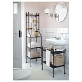 RÖNNSKÄR Wash-basin shelf, black