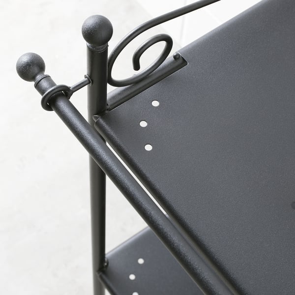 RÖNNSKÄR Wash-basin shelf, black