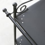 RÖNNSKÄR Wash-basin shelf, black