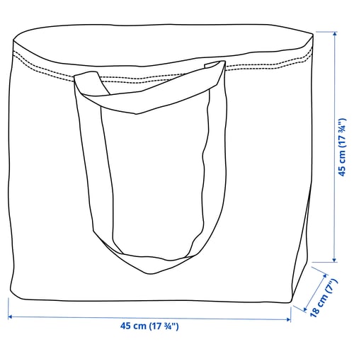 Illustration with measurements for the product: ROMELSÖN.