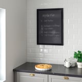 SÄVSTA Memo board, black, 50x70 cm